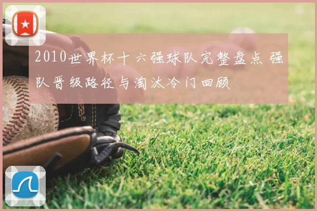 2010世界杯十六强球队完整盘点 强队晋级路径与淘汰冷门回顾